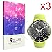 For Ticwatch E Screen Protector, Lamshaw 9H Tempered Glass Screen Protector for Ticwatch E / Ticwatch S Smartwatch (3 Pack)