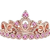 Guliette Verona Solid 14K Rose Gold Pink Topaz
