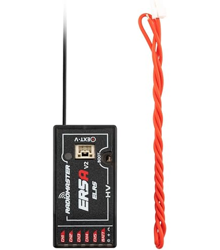 HR8E ELRS Récepteur 2,4 GHz Modèle à Aile Fixe Adaptateur De