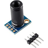 EC Buying MLX90614ESF-DCI Non-Contact Infrared Temperature Sensor Module High Precision Infrared Temperature Sensor Module Long Distance 50cm Serial Port IIC Suitable for Arduino/DIY (GY-906-DCI)