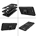 Mustaner Zenfone Max Plus Case M1(ZB570TL), Dual Layer Shock-Absorption Armor Cover Full-Body Protective Case with Kickstand for Asus Max Plus (M1) ZB570TL (Black)
