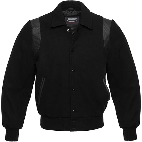 ウェア KEBOZ MELTON&LEATHER VARSITYJACKET(BLACK ウェア KEBOZ MELTON&LEATHER VARSITYJACKET(BLACK MELTON
