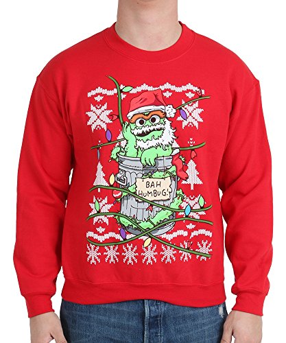 oscar the grouch christmas sweater