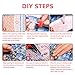 Yomiie 5D Diamond Painting Planet Universe Full Drill by Number Kits, Solar System Space Stars DIY Paint with Diamonds Art Rhinestone Embroidery Craft for Home Room Decoration (12x16inch, 2 Pack)
