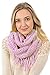 Basico Women’s Infinity Scarf - Pink