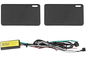 EASYGUARD IM002 Car Immobiliser System with Engine Automatic Lock/Unlock within 2 Meters, Anti-Hijacking & Anti-Theft, DC12V, 2-Pack, Remote Control, Compatible with Cars, SUVs, Pickup Trucks