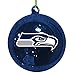 Team Sports America Seattle Seahawks Mercury Glass Ball Ornament