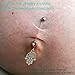The Jewelry Archivist Maternity Flexible Belly Button Ring Bar Retainer, 14G, 1