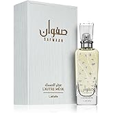 Lattafa Safwaan L'Autre Musk Eau de Parfum Spray for Unisex, 3.4 Ounce