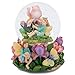 Elanze Designs Fairy Children in Flowers 100MM Sturdy Wind Up Music Glitter Water Snow Globe Tabletop Dresser Nightstand Figurine Decoration Plays Tune Greensleeves