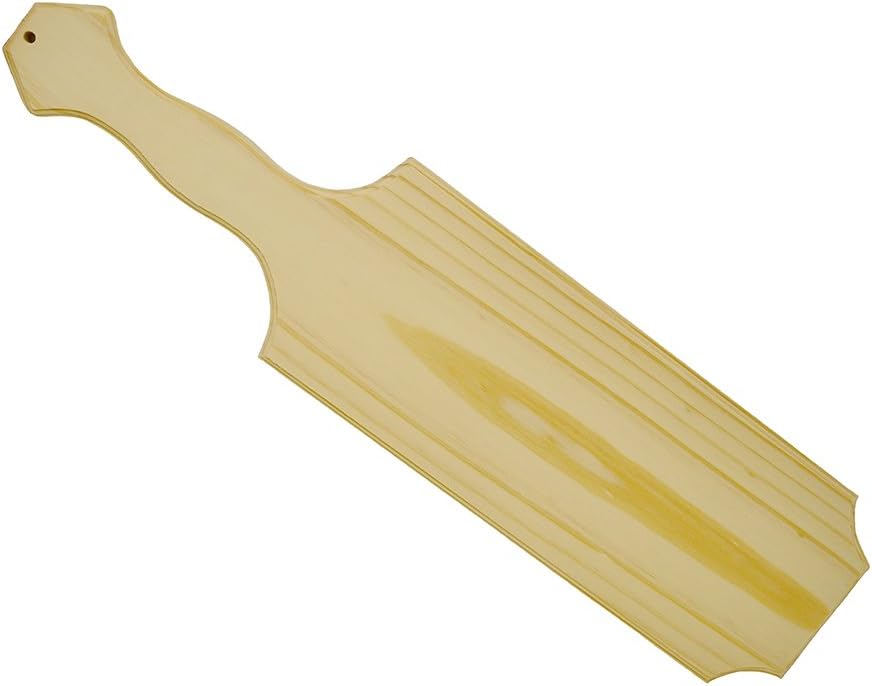 Wooden Paddle for Fraternity Sorority Paddles Solid Pine Unfinished Wood Greek Paddle 22inch 1PC-Lolifun