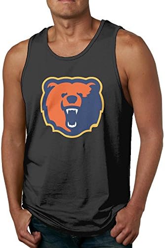 Men's Morgan State Bears Logo Tank Top-Black
