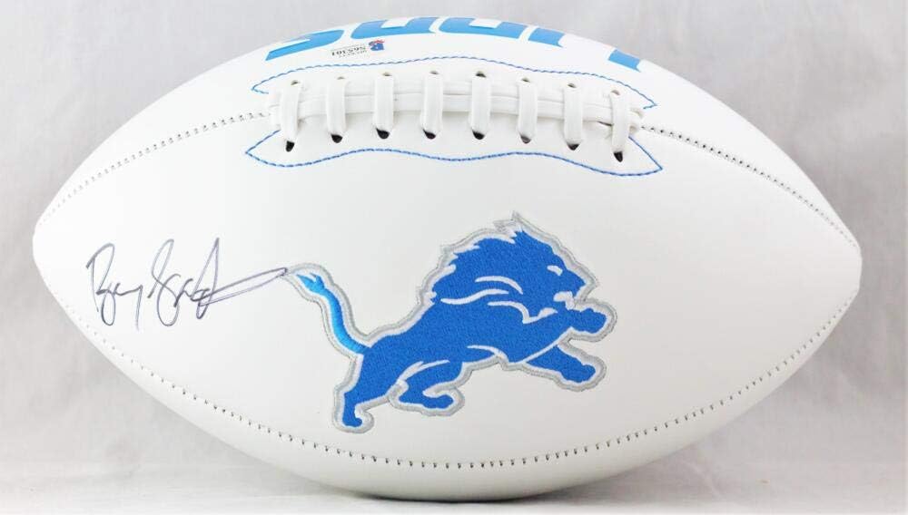 Barry sanders signed football Clearance