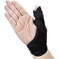 U.S. Solid Thumb Spica Splint- Thumb Brace for Arthritis or Soft Tissue Injuries, Lightweight and Breathable, Stabilizing and not Restrictive, Fits Both Hands, a Product (Small/Medium)