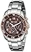 SO&CO New York Men's 5029.4 Yacht Club Brown Unidirectional Bezel GMT Day and Date Stainless Steel Link Bracelet Watch