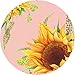 LUOLNH iPhone 6 case,iPhone 6S Case with Flowers, LUOLNH Slim Shockproof Clear Floral Pattern Soft Flexible TPU Back Cover Case for iPhone 6/6s [4.7 inch] -3 Sunflower