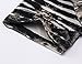 Moomphya Mens Hip Hop Tie-Dyed Ripped Hole Stripe Hipster Curve Hem Short Sleeve T Shirt Black Medium