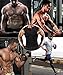 Rdfmy Men's Hot Sweat Body Shaper Workout Tank Top Slimming Vest Weight Loss Shapewear Neoprene No Zipper