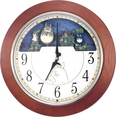 Amazon Co Jp シチズン となりのトトロ 掛け時計 トトロm769 4mh769 M06 ホーム キッチン