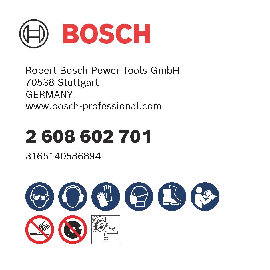 Bosch 1x PRO Marble Diamanttrennscheiben für 25,4‑mm-Bohrung und Tisch‑ und Benzinsägen (für Weichgestein, Marmor, Ø 300 mm, Professional Zubehör Tischkreissäge, Benzinsäge) 8