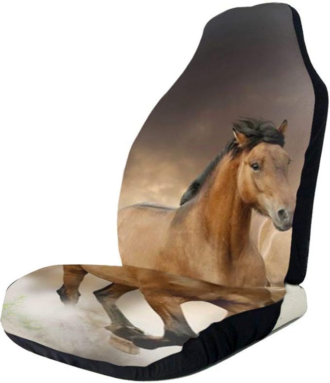 Wfk28b8 Running Horse Car Seat Covers Sideless Chic