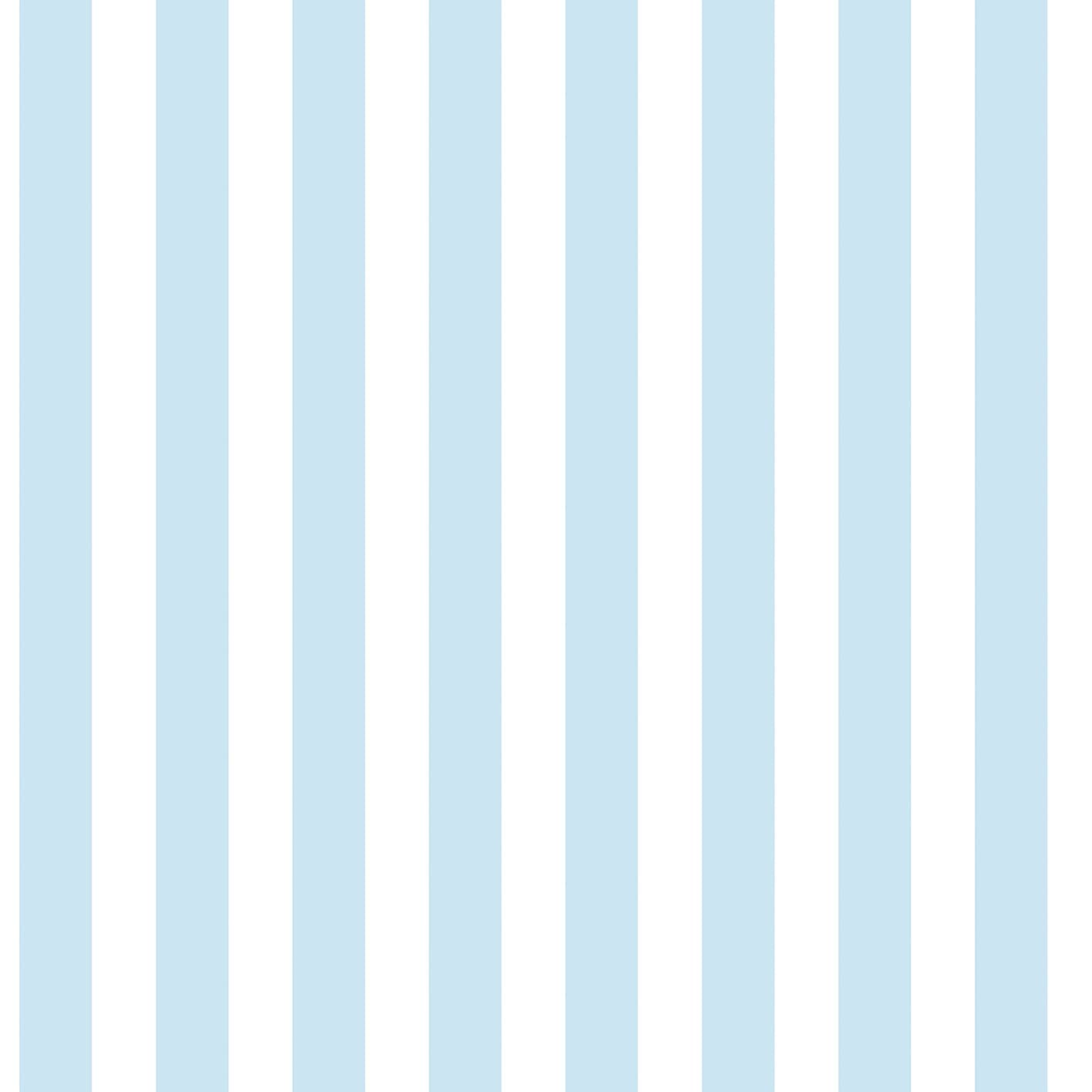 Galerie G78405 Tiny Tots 2 Regency Stripe Wallpaper, Light Blue, 10m x 53cm