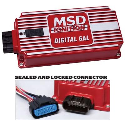 MSD Ignition Kit - Digital 6AL/Distributor/Wires/Coil/Bracket - Chrysler 413-440