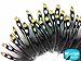 Moonlight Feather, Loose Feathers - Natural Gold Jungle Cock Small Eye Loose Feathers - 10 Pieces