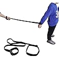 Escape Proof Wrist Leash Walking Harness for Older Children with Adjustable Tether Adult Sized Lockable Coiled Wrist Link with Cuff for Autism Special Needs ADHD