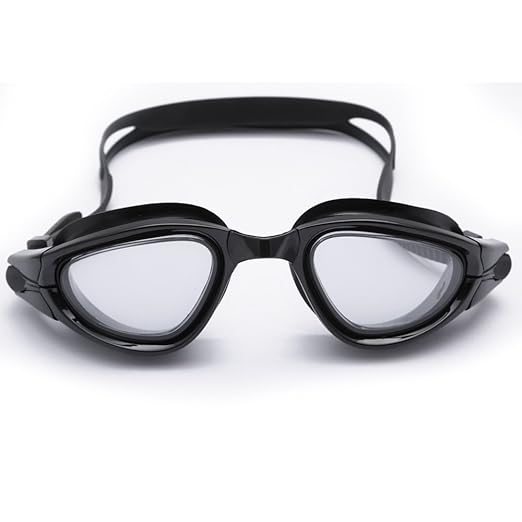 Gafas de Natación por Bezzee Pro - Lentes Transparentes - Anti Niebla - Hermético - Ajustable - 100% Garantía De Devolución De Dinero - Gafas de Natación Para Adultos Con Visión De 180 Grados - Lo Mejor Para Hombres, Mujeres, Niños y Jóvenes de Mas de 10 Años Incluye Estuche Protector Premium GRATUITO y Tapones Para Los Oídos