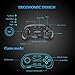 3D VR Glasses VR Virtual Reality with Bluetooth Remote Controller for 3D Games Movies& Lightweight with &Adjustable Pupil and Object Distance for Apple iPhone More Smartphones