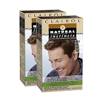 Clairol Natural Instincts For Men Hair Color Light Brown M9 2