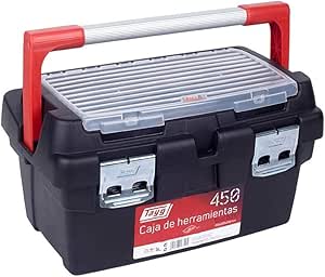 Tayg Caja Herramientas plástico Aluminio n. 450, 450 x 285 x 250 mm