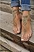 Women Khaki Barefoot Sandals Foot Jewelry Beach Wedding Dancing Ankle Bracelet Chain