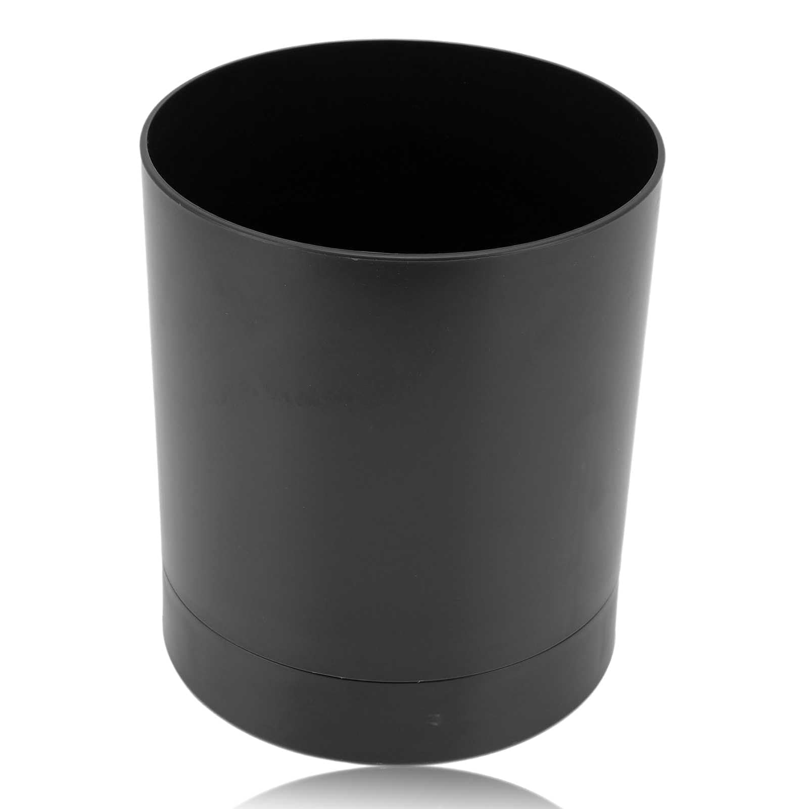 HERCHR Utensil Holder,Metal Utensil Crock Holder,360° Rotating Caddy with Stable Base 3 Divider Cooking Utensil Holder Spatula Holder Chopstick Basket Tableware Storage Container for Home Kitchen