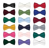 Men's Classic Pre-Tied Formal Tuxedo Bow Tie - Many Colors Available