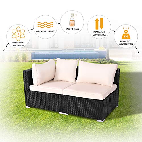 2 TANGKULA+Outdoor+Furniture+Infinitely+Combination