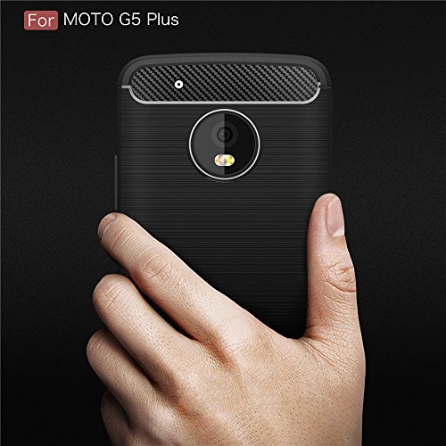 STARZ Rugged Armor Back Cover Case for Moto G5 Plus (Not for Moto G5S Plus)