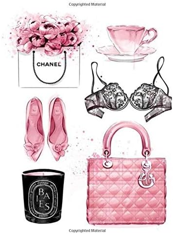CHANEL VECTOR ART : BLANK NOTEBOOK DOT GRID, 8.5 X 11, 118 PAGES: Perfect for all fashion icons, pop art lovers, designers, and luxury lovers (pop art luxury)