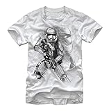 Star Wars First Order Stormtrooper Sketch Mens Graphic T Shirt