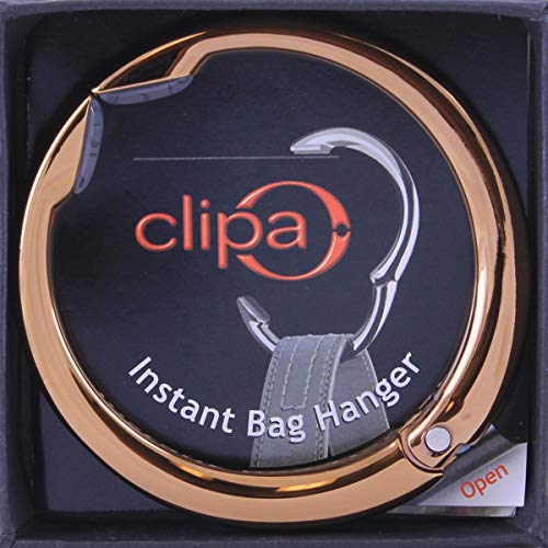 Clipa2 Bag Hanger, Polished Copper - Thumbnail 3