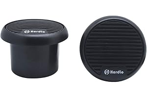 Herdio 3 Inch Waterproof Marine Speakers 2 Way Full Range Audio Stereo System Motorcycle Speaker with MAX Power 140 W (Pair) for Motorcycle,Boat,UTV,ATV,Golf Carts,Powersports,CAR,SPA,Hottub(Black)