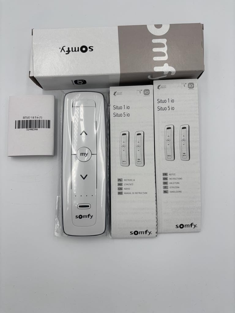 Somfy Situo 5 io II Pure 5-channel Remote Controller For Motorised Blinds (1870329)