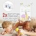 Bath Toy Organizer with Hooks - 13X18 Large Bath Toys Holder - Mesh Bath Toy Storage for Baby, Kids - Bath Organizer with Multi Pockets, Strong Suction Hooks, 3M Stickers - Mold Free, Quick Dry
