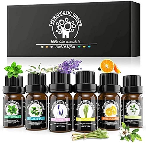 Essential Oils Set Top Aromatherapy Oils for sleep, Essential Oils for  Diffusers for Home, Fragrance Oil for Candle Making Soap