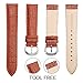 Top Grain Leather Watch Band, Quick Release Watch Bands, Replacement Watch Bands for Men and Women