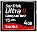 SanDisk 4 GB Ultra II Compact Flash Memory Card 15MB/S (SDCFH-004G-A11)