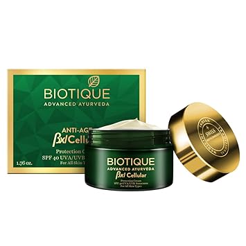 Biotique Bxl Cellular Protection Cream SPF 40 UVA/UVB Sunscreen, 50 g