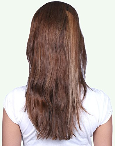 Dusty Blonde 18 Inches Single Clip Ins Party Hair Extension By