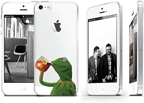 Kermit The Frog Clear Transparent Plastic Phone Case/Phone Cover for iphone 5C_ SUPERTRAMPshop (iphone 5C)